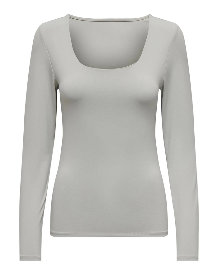 Ea 2-way Deep Neck T-shirt - Only - byKalstrup.dk