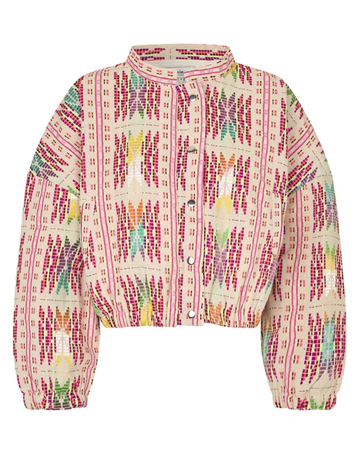 Lollys Laundry - Lama Ll Jakke - Lyserød - byKalstrup.dk