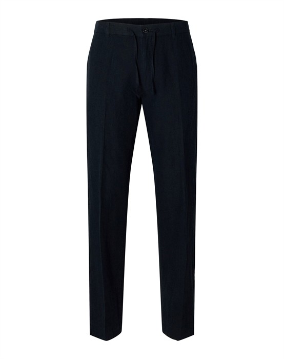 Selected - Straight Leroy Linen Bukser - byKalstrup.dk