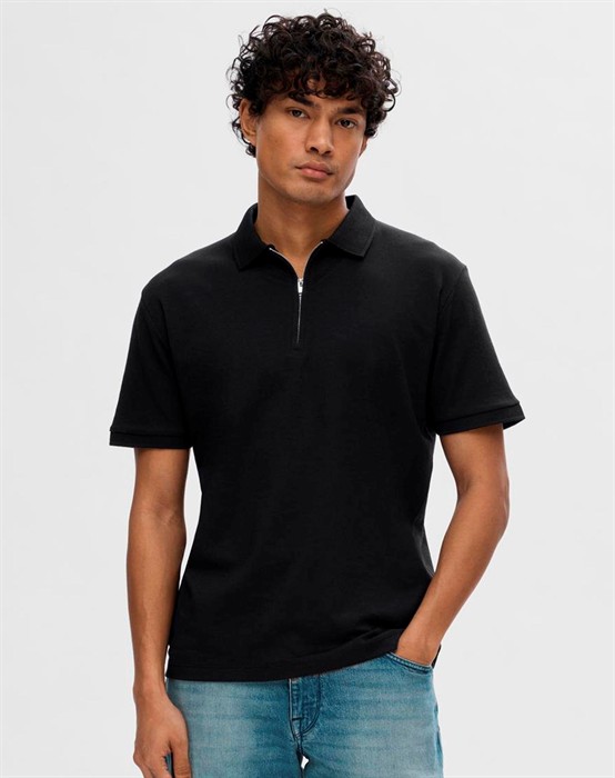 Selected - Fave Zip Polo - byKalstrup.dk