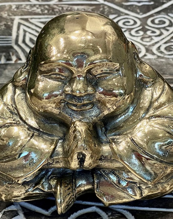 Manipura Living - Happy Budda - Shining - 15 Cm. - byKalstrup.dk