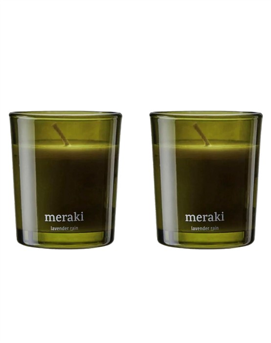 Meraki - Duftlys - Lavender Rain - 2 Stk - Sãt/2 - byKalstrup.dk
