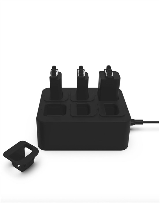 Sackit - Light Batteri Opladerstation - 6 Stk. - 1 Stk - byKalstrup.dk