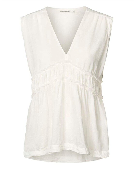 Rabens Saloner - HelfRød Cotton Top - byKalstrup.dk