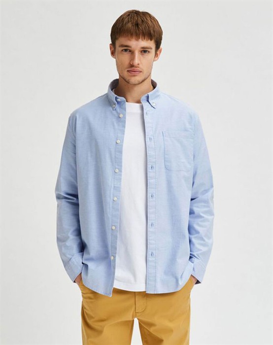Selected - Regrick-ox Flex Skjorte - S - byKalstrup.dk
