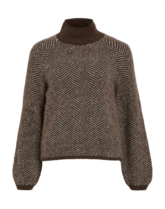 Vila - Vilory High Neck Strik - byKalstrup.dk