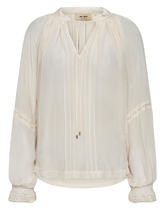 Mos Mosh - Mmvuella Bluse - Ecru - Xl - byKalstrup.dk