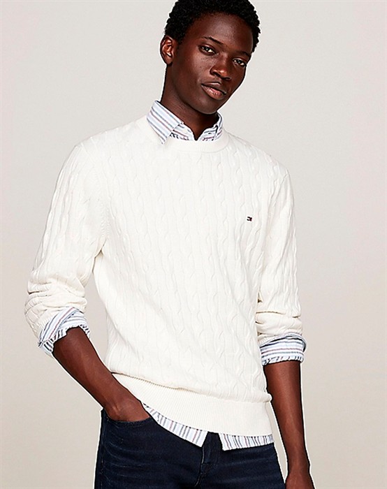 Tommy Hilfiger - Classic Cable Strik - byKalstrup.dk