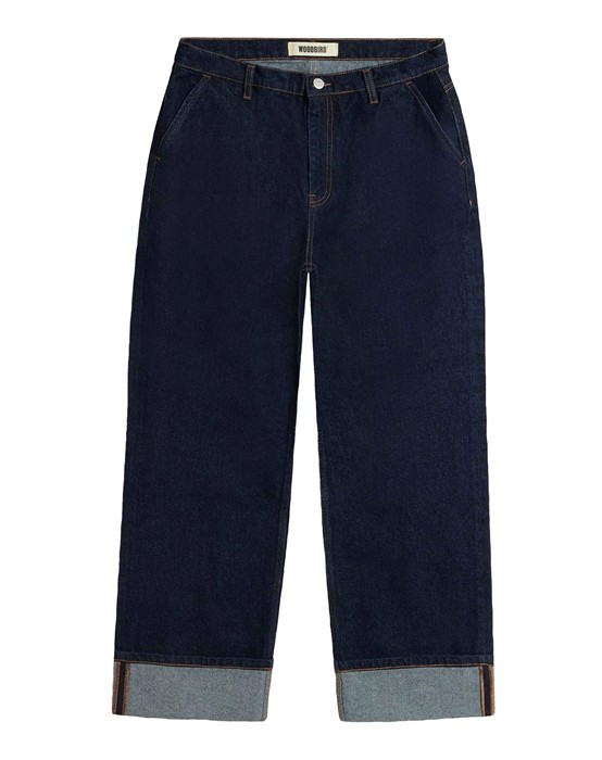 Woodbird Female - Wbnoel Fold Jeans - Raw Blå - 30 - byKalstrup.dk
