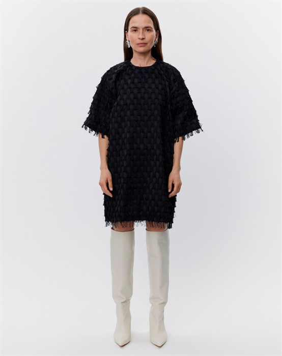 Day Birger Et Mikkelsen - Nori Abstract Fringes Kjole - byKalstrup.dk