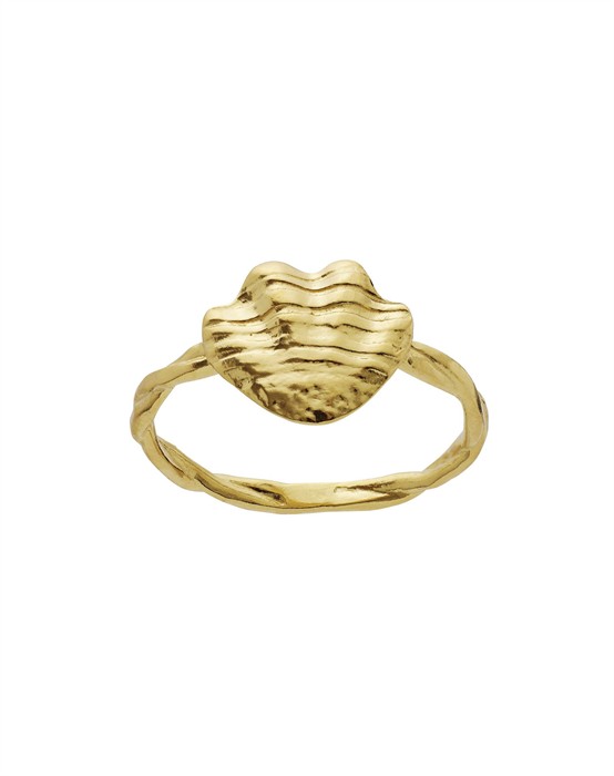 Maanesten - Dwyn Ring - Guld - 55 - byKalstrup.dk
