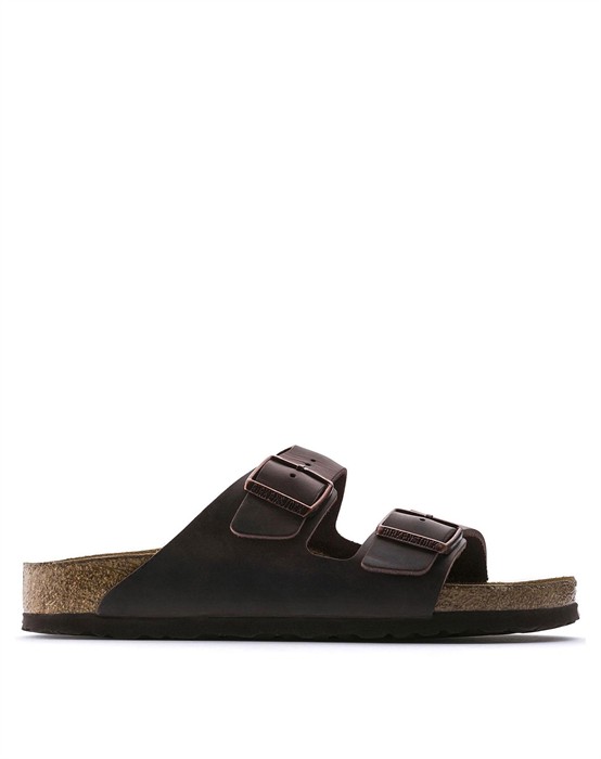 Birkenstock - Arizona Oiled Leather Sandal - Habana - - 46 - byKalstrup.dk