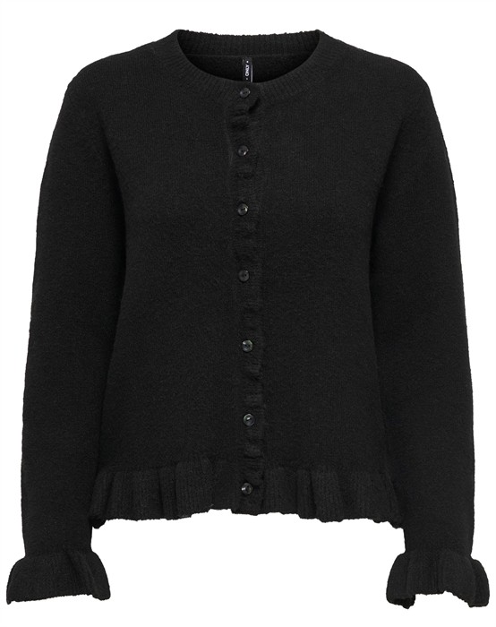 Only - Onlrima Life Fril Button Cardigan - byKalstrup.dk