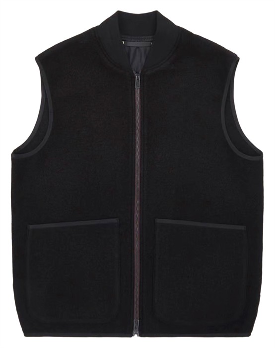 Paul Smith - Waistcoat Fleece Vest - Sort - L - byKalstrup.dk