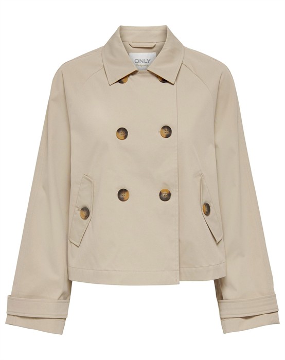 Only - April Short Trenchcoat - S - byKalstrup.dk