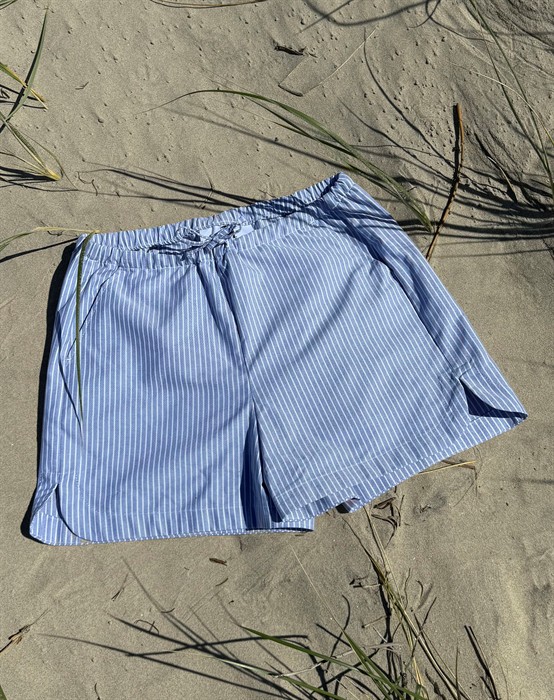Bykalstrup - Wide Stribet Shorts - Xs - byKalstrup.dk