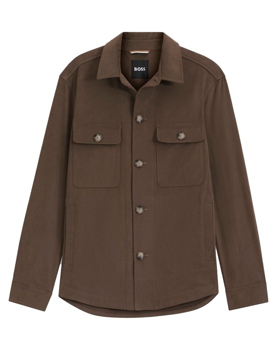 Hugo Boss - C-carper-os-253fjakke - Open Brun - byKalstrup.dk