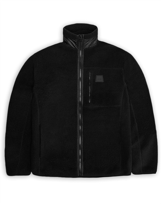 Rains - Yermo Fleece Jakke - M - byKalstrup.dk