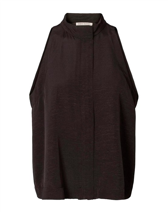 Rabens Saloner - Kaley Top - Sort - S - byKalstrup.dk