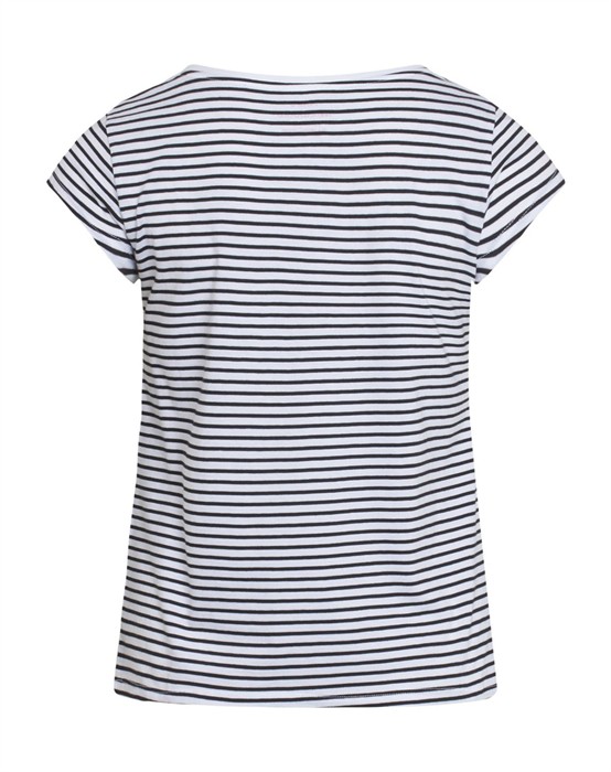 Mads Nã ̧Rgaard - Organic Favorite Stribet Teasy T-shirt - S - byKalstrup.dk
