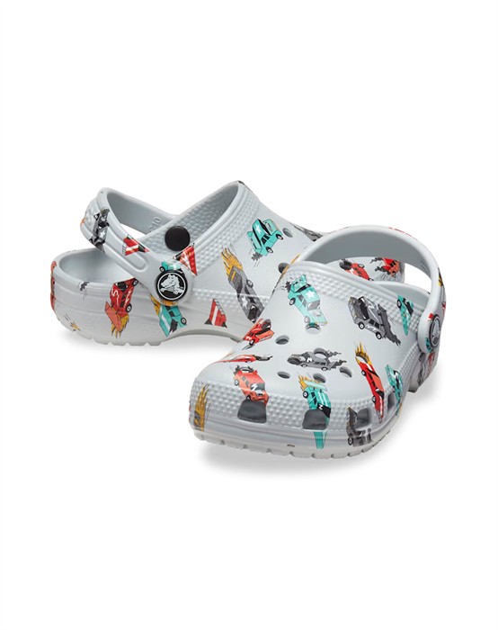 Crocs - Classic Race Cars Graphic Clog - 25/26 - byKalstrup.dk