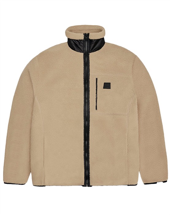 Rains - Yermo Fleece Jakke - M - byKalstrup.dk