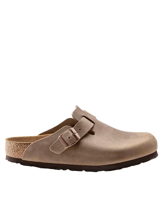 Birkenstock - Boston Oiled Leather Sandal - Tabacco Brun - 46 - byKalstrup.dk