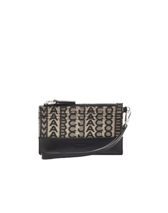 Marc Jacobs - The Monogram Top Zip Wristlet Pung - byKalstrup.dk