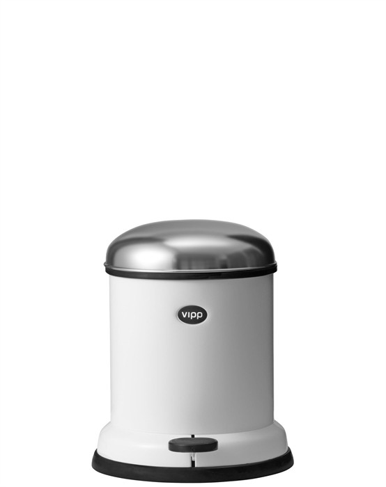 Vipp13 Pedalspand 4 L - Hvid - byKalstrup.dk