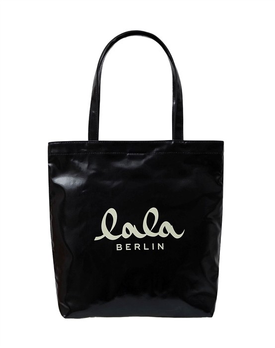 Lala Berlin - Tova Tote Coated Canvas Taske - Sort - byKalstrup.dk