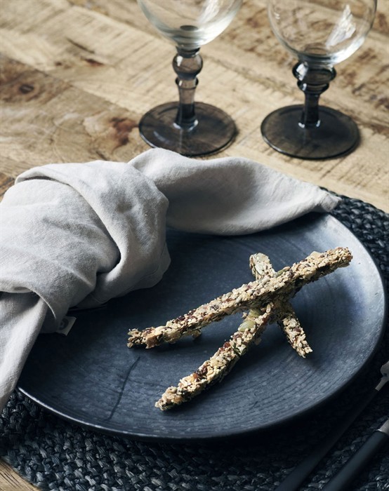 House Doctor - Middagstallerken - Pion - Sort/Brun - 1 Stk - byKalstrup.dk