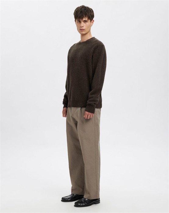 Annarr - Anrragi Knit Wool Crew Neck Strik - byKalstrup.dk