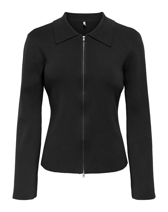 Only - Onlandrea Zip Polo Cardigan - byKalstrup.dk