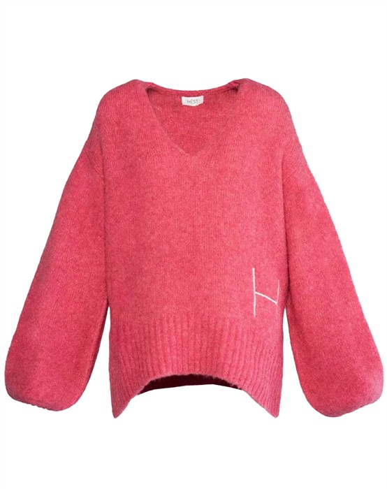 Hã St - Sofie V-neck Strik - byKalstrup.dk