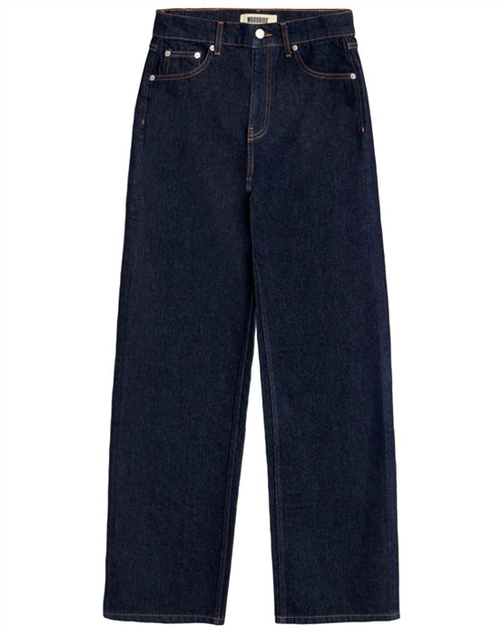 Woodbird - Wbcarla Raw Jeans - Raw Blå - byKalstrup.dk