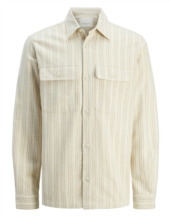Jack & Jones - Jprccraymond Spring Stribet Overshirt - Xl - byKalstrup.dk