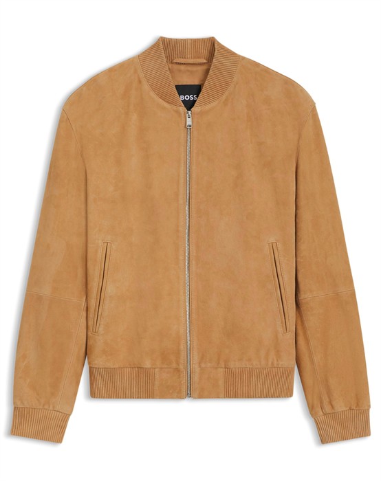 Hugo Boss - Muller Lã Der Jakke - Medium Beige - byKalstrup.dk