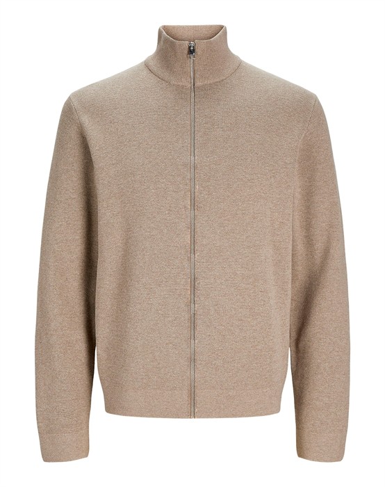 Jack & Jones - Jjmilano Stitch Zip Strik - byKalstrup.dk