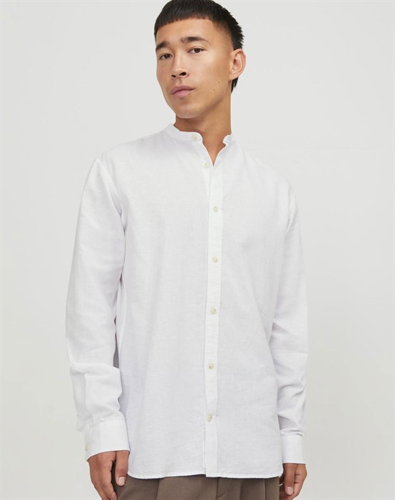 Jack & Jones - Summer Band Linen Blend Skjorte - Xl - byKalstrup.dk