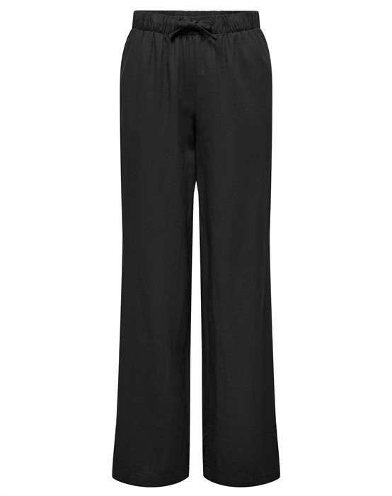 Only - Caro Linen Pull-up Bukser - byKalstrup.dk