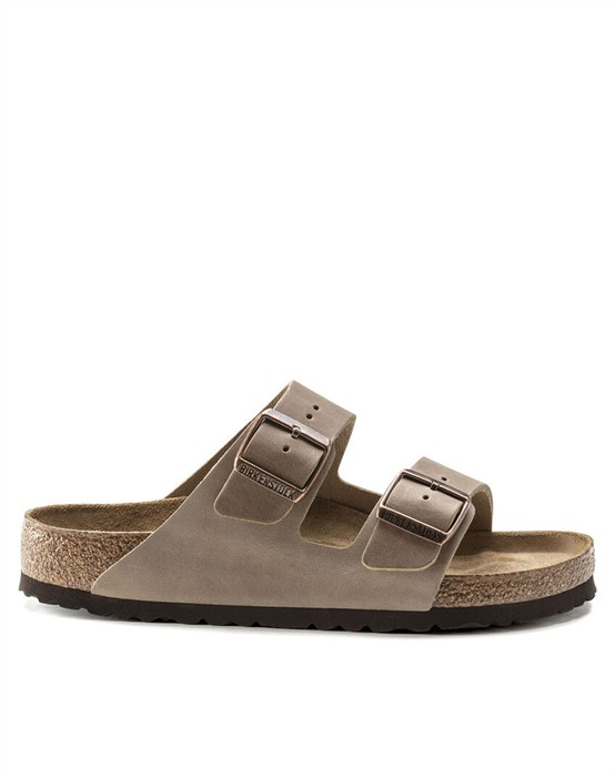 Birkenstock - Arizona Oiled Leather Sandal - Tabacco Brun - - 42 - byKalstrup.dk