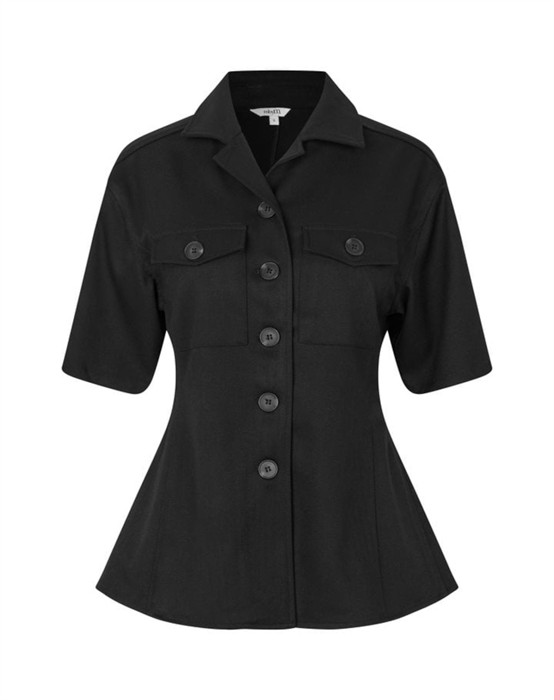 Mbym - Peplina-m Bluse - Sort - S - byKalstrup.dk