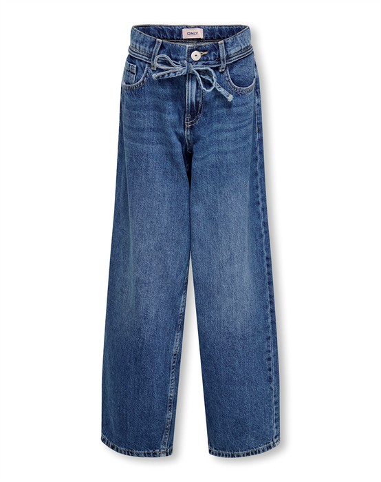 Kids Only - Koggianna Straight Blå Jeans - Medium Blå Blå - byKalstrup.dk
