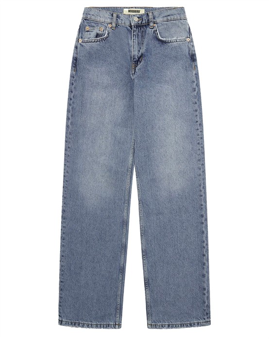 Woodbird Female - Carla Doone Jeans - Washed Blå - 29 - byKalstrup.dk