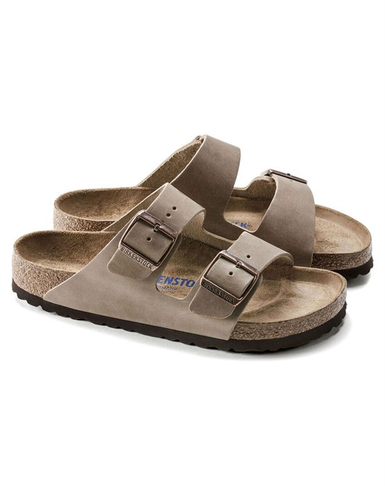 Birkenstock - Arizona Oiled Leather Sandal - Tabacco Brun - - 41 - byKalstrup.dk