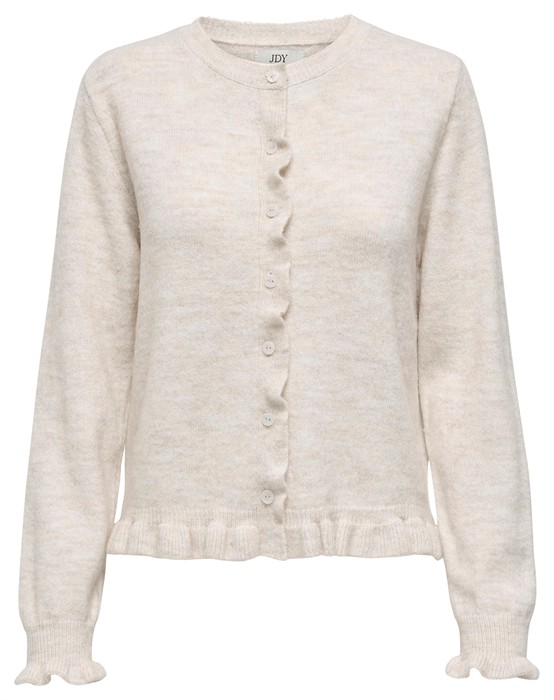 Jdy - Letty Frill Cardigan - S - byKalstrup.dk