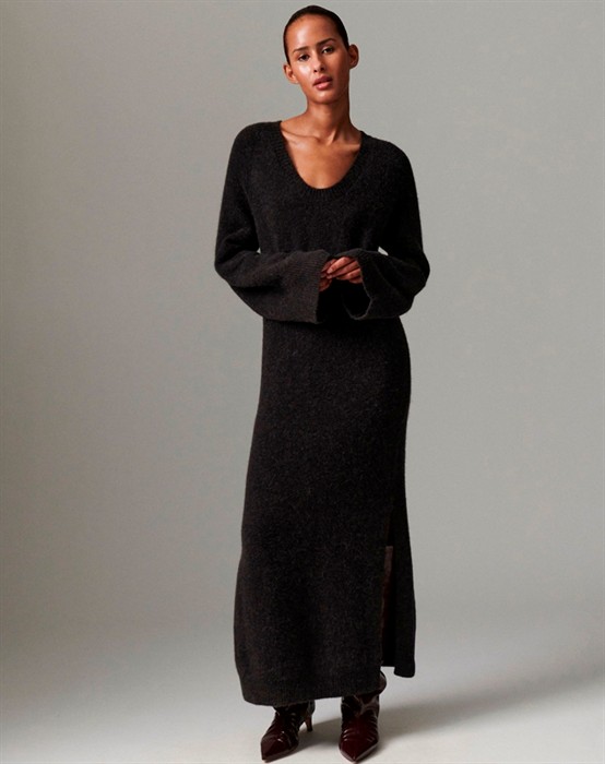 Day Birger Et Mikkelsen - Mills Cozy Days Strik - Espresso - byKalstrup.dk