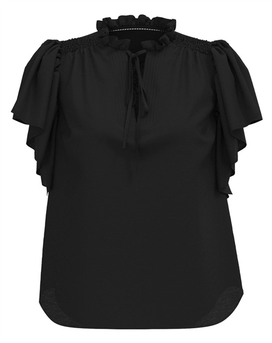 Co'couture - Hera Cc Frill Top - byKalstrup.dk