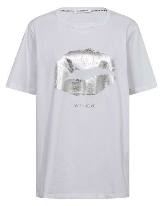 Co'couture - The Kiss Cc T-shirt - byKalstrup.dk