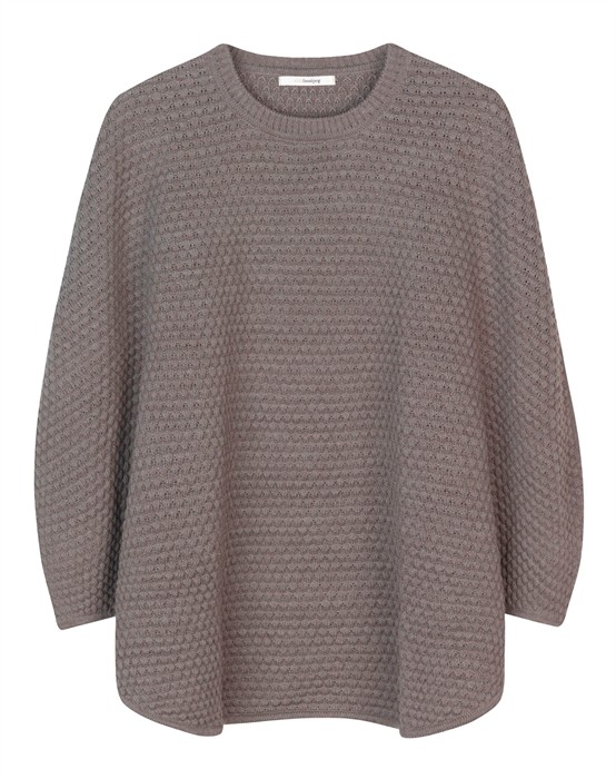Sibin Linnebjerg - Adi Poncho - Dark Sand - Xs - byKalstrup.dk